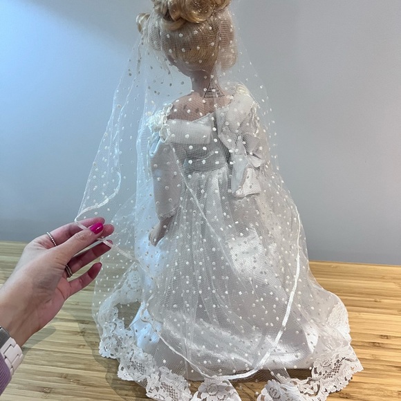 Cathay Collection Bride Porcelain Doll - Picture 3 of 5